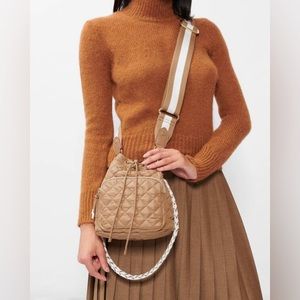 MZ Wallace Bucket Bag camel